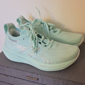 ASICS Gel-Nimbus 26 Women's Seafoam Running Shoes